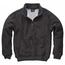 Dickies Mens Eisenhower Pullover Fleece Dark Grey 2XL