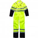 Dickies Mens Proban Flame Retardant Safety Overalls Yellow Chest 36 Leg 315