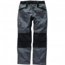 Dickies Mens Industry 260 Work Trousers Grey Black Waist 30 Leg 30