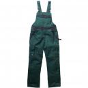 Dickies Mens Industry 300 Two Tone Work Bib and Brace Green Black 40 Waist 31 Leg