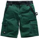 Dickies Mens Industry 300 Two Tone Work Shorts Green Black 30 Waist 30 Leg