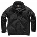 Dickies Mens Industry Winter Waterproof Jacket Black 2XL