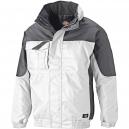 Dickies Mens Industry Winter Waterproof Jacket White Grey 2XL