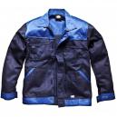 Dickies Mens Industry 300 Two Tone Work Jacket Navy Royal Blue 2XL