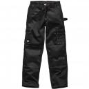 Dickies Mens Industry 300 Two Tone Work Trousers Black 26 Waist 30 Leg