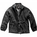Dickies Mens Padded Fleece Jacket Black 2XL