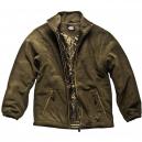 Dickies Mens Padded Fleece Jacket Dark Moss 2XL