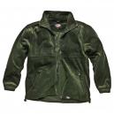Dickies Mens Seville Fleece Jacket Bottle Green 3XL