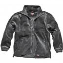 Dickies Mens Seville Fleece Jacket Charcoal Grey Small