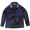 Dickies Mens Softshell Jacket Navy Blue 2XL