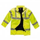 Dickies High Vis Motorway Safety Jacket Orange Large