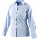 Dickies Ladies Oxford Weave Shirt Long Sleeve Blue Size 10