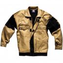 Dickies Mens Grafter Duo Tone 290 Work Jacket Khaki Black 2XL