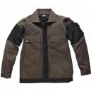 Dickies Mens Grafter Duo Tone 290 Work Jacket Olive Green Black 2XL