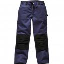 Dickies Mens Grafter Duo Tone 290 Work Trousers Navy Black Waist 30 Leg 30