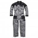 Dickies Mens Grafter Duo Tone 210 Overalls Grey Black 2XL