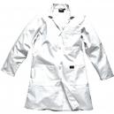 Dickies Unisex Stud Front Redhawk Warehouse Coat White 2XL