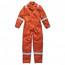 Dickies Mens Lightweight Cotton Overalls Orange 3XL