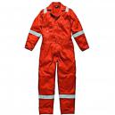 Dickies Mens Lightweight Cotton Overalls Orange 2XL