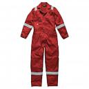 Dickies Mens Lightweight Cotton Overalls Red 3XL