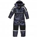 Dickies Mens Waterproof Padded Overalls Navy Blue XL
