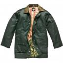 Dickies Mens Weatherproof Zip Front and Stud Front Westfield Wax Jacket Bottle Green Medium