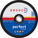 Dronco A 24 R PERFECT 125mm x 3mm x 222mm Bore Angle Grinder Flat Cutting Disc for All Metals