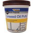 Everbuild Multi Purpose Linseed Oil Putty Brown 1kg