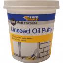 Everbuild Multi Purpose Linseed Oil Putty Natural 1kg