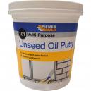 Everbuild Multi Purpose Linseed Oil Putty Natural 2kg