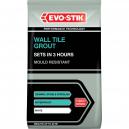 EvoStick Tile A Wall Fast Set Grout for Ceramic Tiles White 15kg