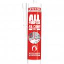 Evostik All Purpose Flexible Silicone Sealant White
