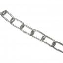 Faithfull 5mm x 10 Metre Metal Chain 160kg Max Load Zinc Plated