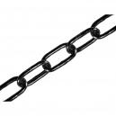 Faithfull Black Japanned Chain 4mm x 25 Metre