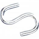 Faithfull Galvanised S Hooks 3mm Pack of 20