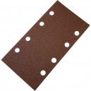 Faithfull 13 Sanding Sheets 93mm x 230mm Bosch Clip Red Holed Assorted Grit Pack of 5