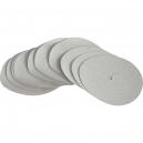 Faithfull Paper Sanding Disc 6mmx125mm x 10 Assorted