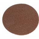 Faithfull Hook and Loop Sanding Discs 125mm Plain Assorted Grit Pack of 5