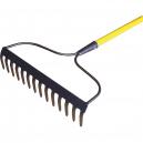 Faithfull Garden Rake With Fibreglass Shaft