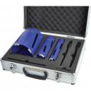 Faithfull 7 Piece Diamond Core Drill Bits and Accessories Kit in Carry Case