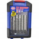 Faithfull 12 Piece TCT Masonry Drill Bit Set 3 10mm