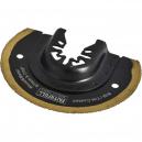 Faithfull Bi Metal Radial Saw Titanium Nitride Coated Blade 87mm for Power Multi Tools