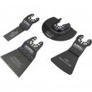 Faithfull 4 Piece Flooring Blade Set for Power Multi Tools