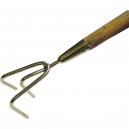 Faithfull Stainless Steel 3 Proxing Cultivator with 14 Metre Handle