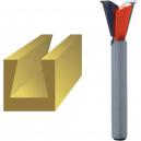 Faithfull Router Bit Tc 132mm Dovetail
