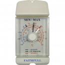 Faithfull Dial MaxMin Thermometer