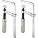 Festool Fsz 120 Guide Rail Clamps Pack Of 2