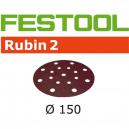 Festool Rubin 2 StickFix Sanding Discs for Wood 150mm Diameter P100 Pack of 10