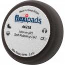 Flexipad Polishing Foam Black 150 x 50mm Velcro