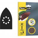 Flexovit Detail Sanding Sheets Pack of 6 Coarse 63642526402